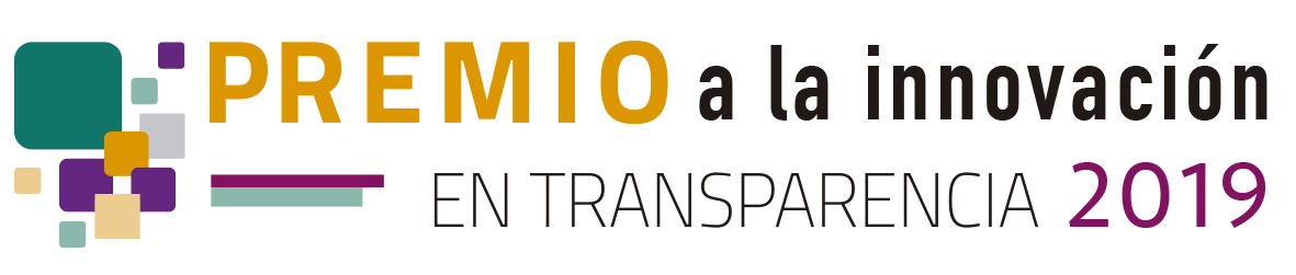 “Premio a la innovación en transparencia 2019”